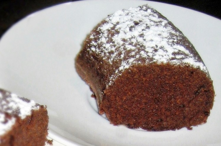 Bizcocho de chocolate