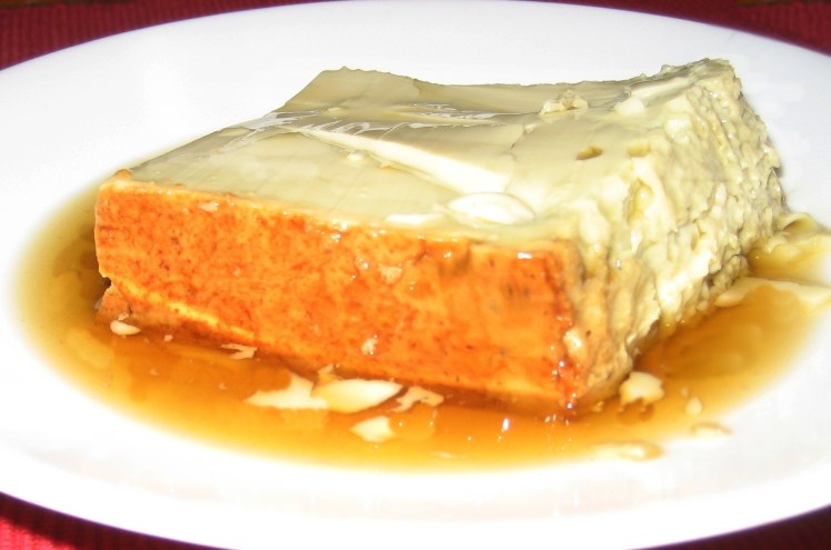 Flan de Baileys