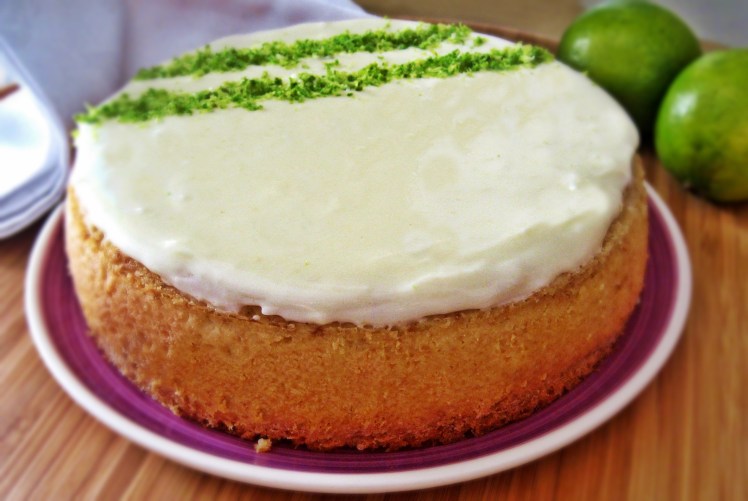 Tarta de lima coco y ron