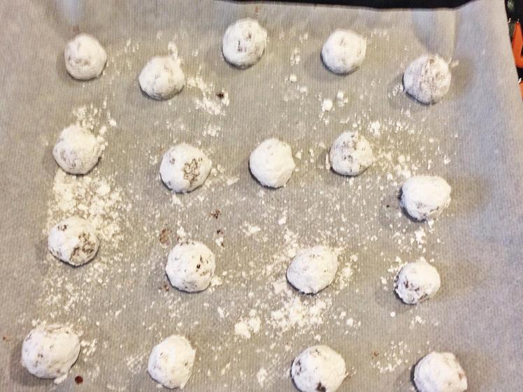 Galletas Crinkles de chocolate y avellanas 2