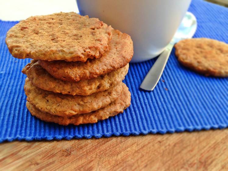 Galletas de mantequilla de cacahuete y avena 1
