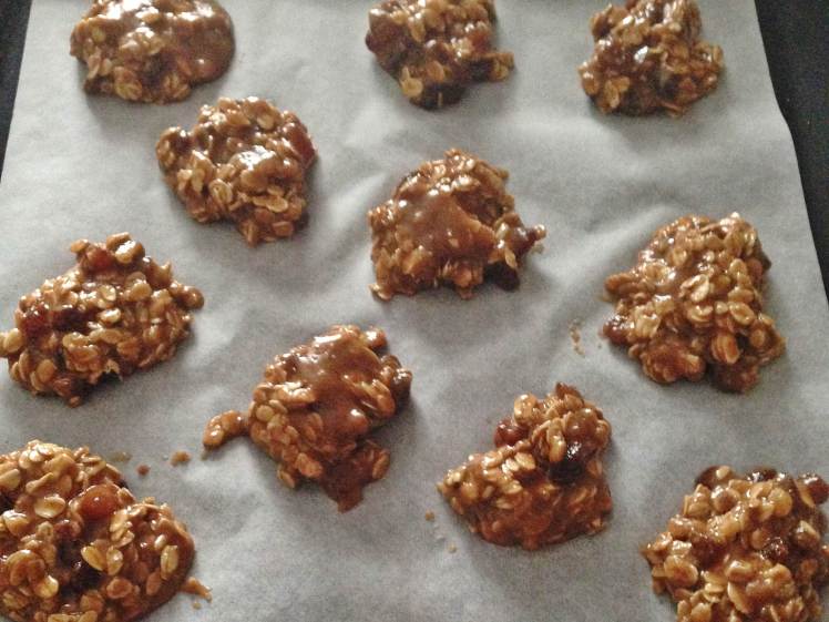Galletas de avena miel y pasas 2