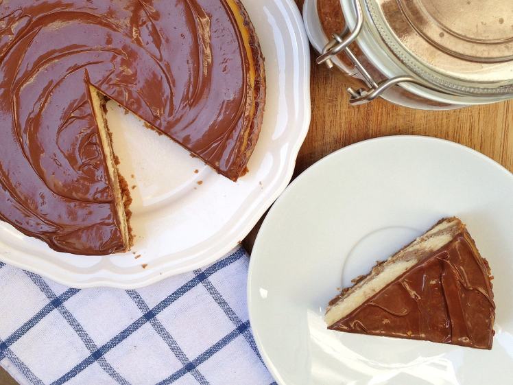 Tarta de queso y Nocilla (Nutella cheesecake) 5