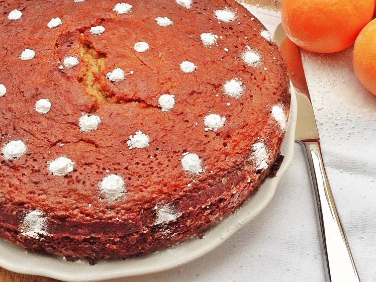 Bizcocho de mandarinas y avena 2