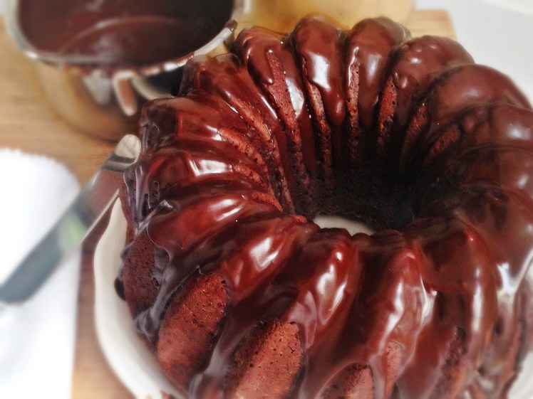 Bundt de chocolate negro (sin lactosa) -2