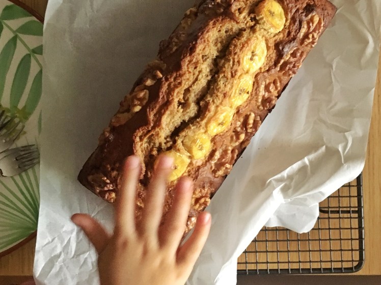 Bizcocho integral de plátano sin azúcar2